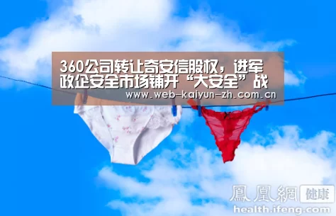 360公司转让奇安信股权,进军政企安全市场铺开“大安全”战略“开云体育直播”(图4) 开云体育直播
