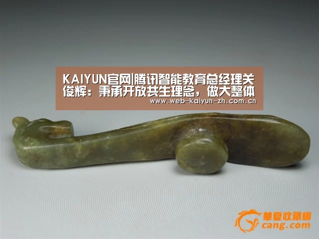 KAIYUN官网|腾讯智能教育总经理关俊辉:秉承开放共生理念,做大整体教育生态|CCF-GAIR2019(图2) 开云赛事